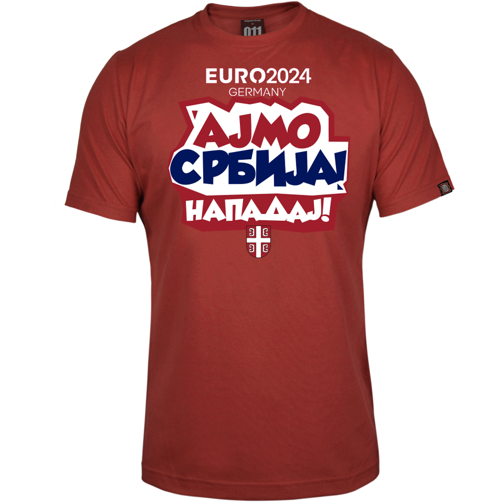 t-shirt Lets go Serbia! EURO 2024