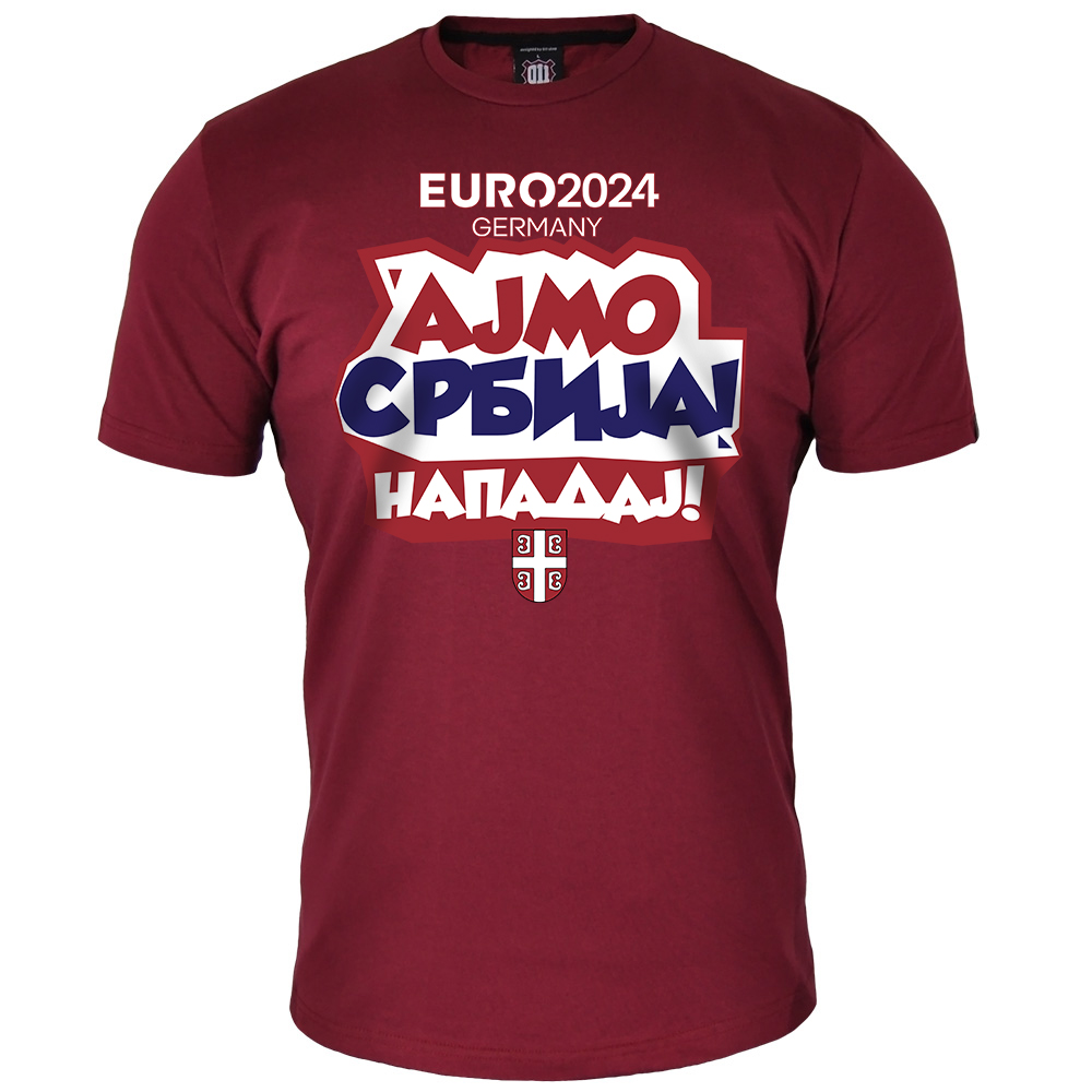 t-shirt Lets go Serbia! EURO 2024