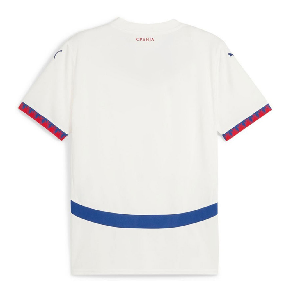 Puma white jersey of Serbia for EP 2024